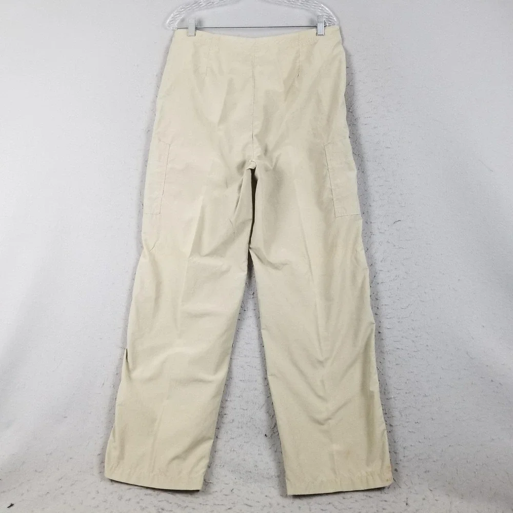 Pellini Pants Boys 15/16 Beige Cargo Elastic Waist Nylon Blend Outdoor